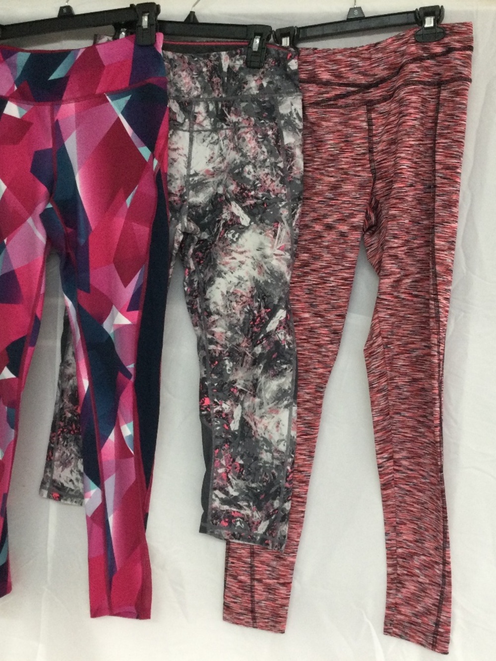 3 Pairs of Leggings, 2 long, 1 mid length